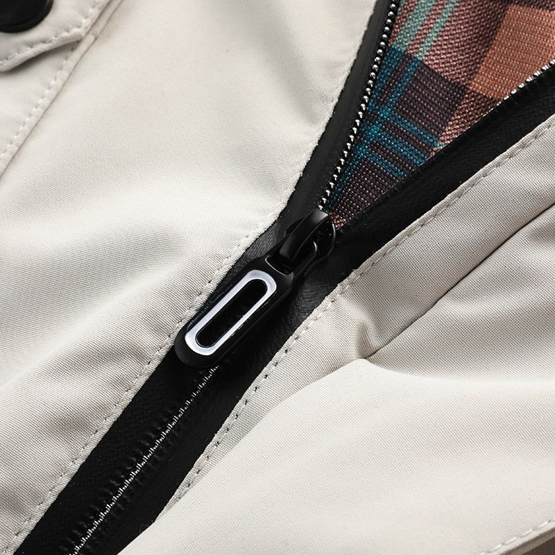 Heren Winter outdoorjas met capuchon – Winddichte & waterdichte multifunctionele jas voor dagelijks gebruik en avontuur