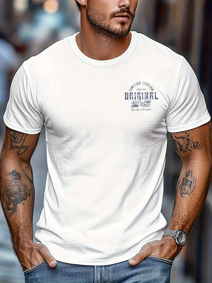 Herre T-shirt Original Print – Moderne casual streetwear til hverdag og fritid
