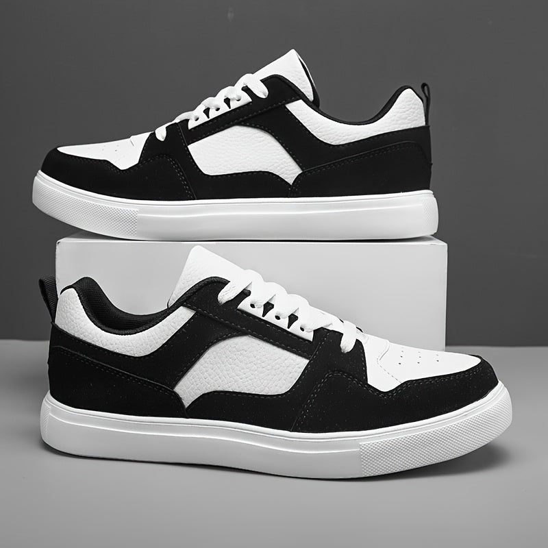 Męskie sneakersy w stylu preppy na co dzień i czas wolny