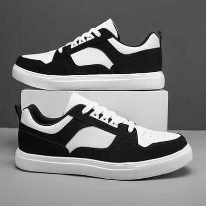 Męskie sneakersy w stylu preppy na co dzień i czas wolny