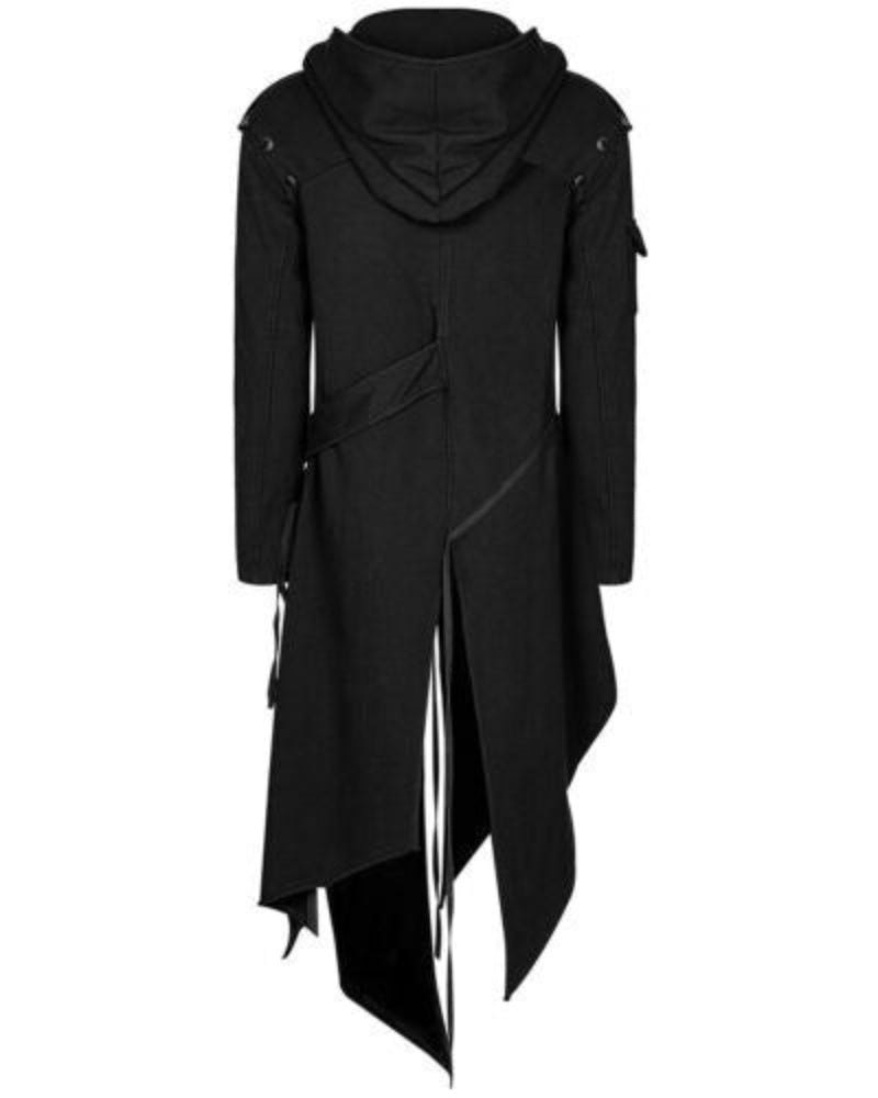 Mantello Halloween Uomo – Giacca con Cappuccio Vintage Gotica per Costume & Festa
