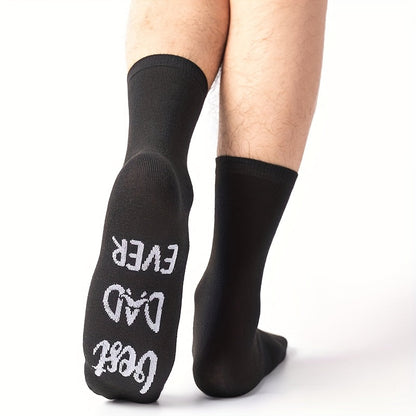 Herren Geschenk-Socken mit Aufschrift Best Dad Ever – Lustige Alltags-Socken für Väter