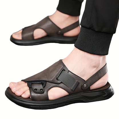 Herren Freizeitsandalen Offene Sommerschuhe mit Schnalle – Bequeme Urlaubssandalen für Alltag & Reise