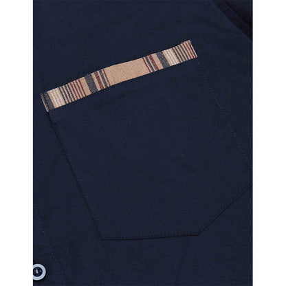 Herre slim fit fritidsskjorte med tern – Stilfuld langærmet business & casual skjorte