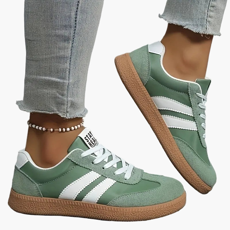 Dame Retro Sneakers Hverdag Street Style Fritidssko