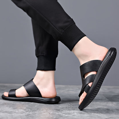 Sandali da uomo comodi per tutti i giorni e il tempo libero – Antiscivolo e confortevoli, scarpe estive aperte
