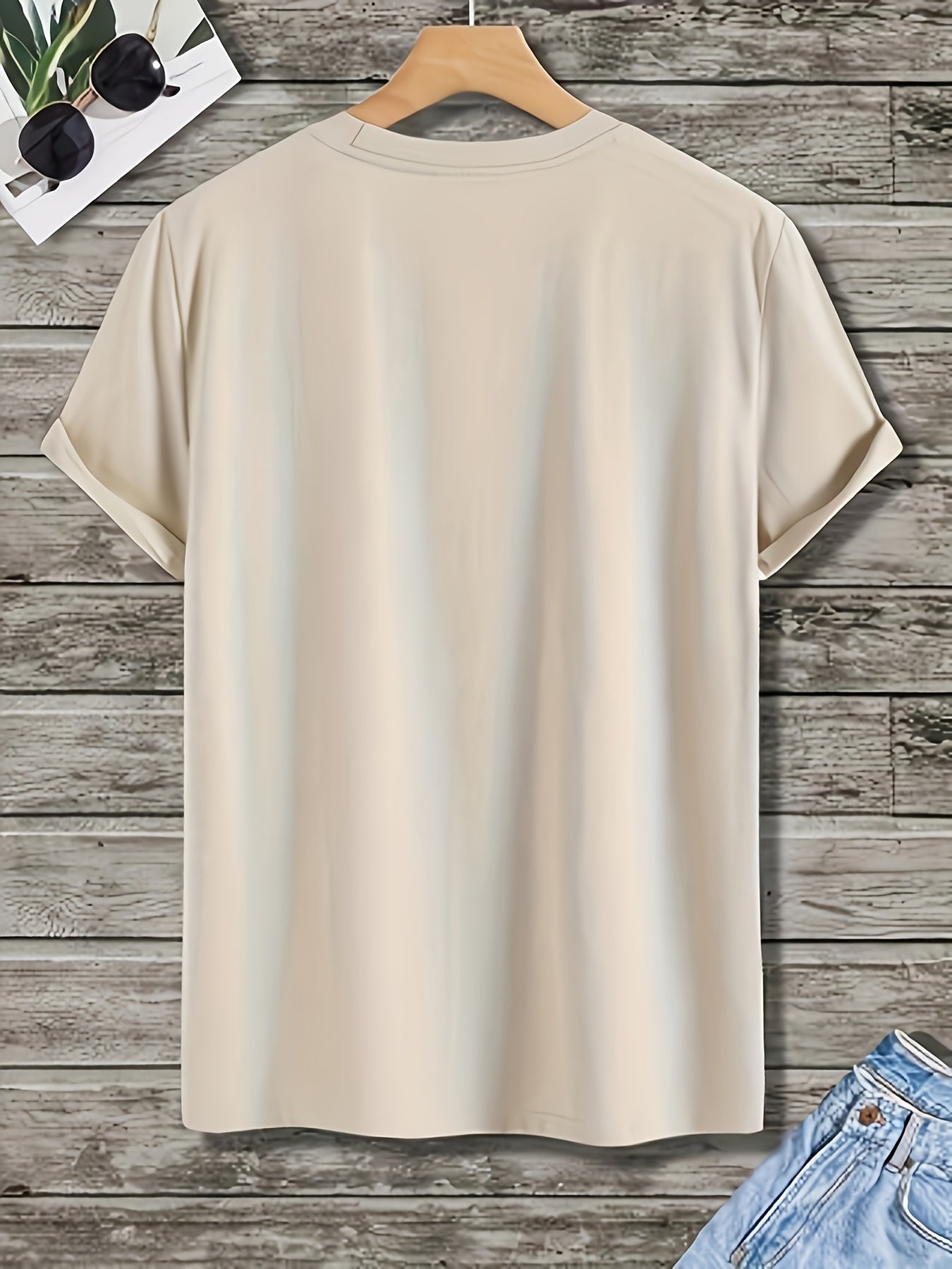 Herren T-Shirt im Urban Style mit „BEAST“-Print – Oversize, Streetwear, Motivdruck