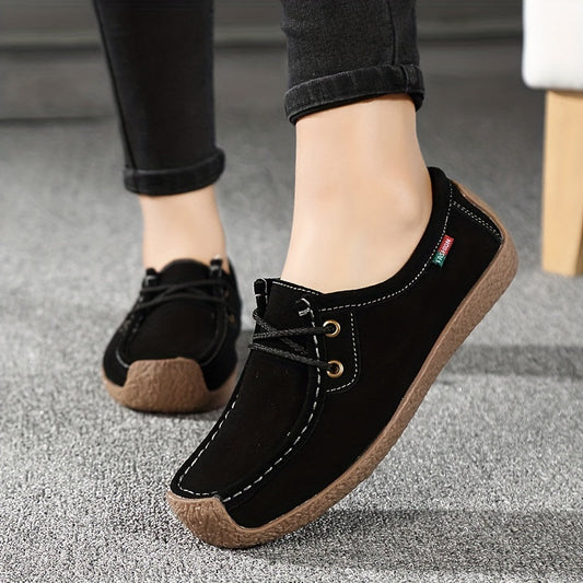 Damen Bequeme Freizeitschuhe im Mokassin-Stil für Alltag und Büro