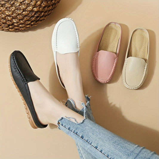 Dames mocassins comfortabele loafers instapschoenen voor dagelijks gebruik