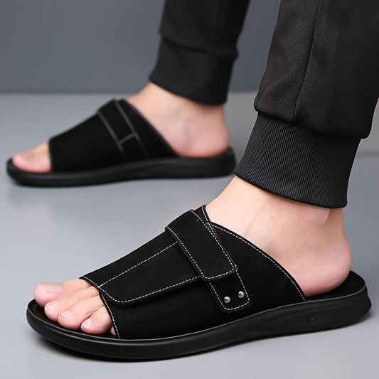 Zuecos cómodos para hombre para ocio y uso diario – Sandalias ajustables con diseño moderno