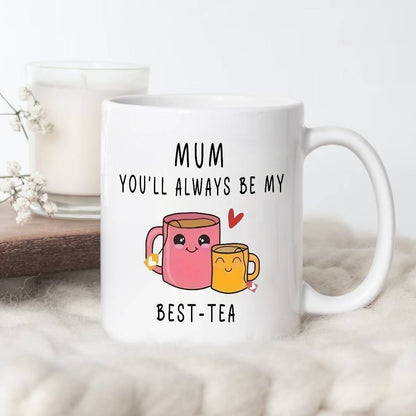 Tazza regalo da donna per mamma con frase e divertente design a tazza da tè – Perfetta per la Festa della Mamma o il compleanno