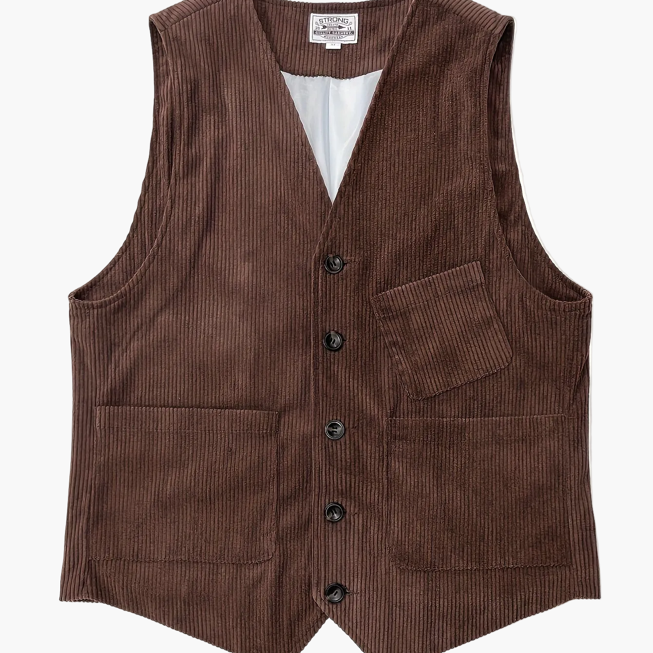 Herren Business Weste im Vintage-Look für Büro und Freizeit