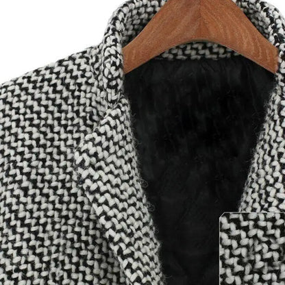 Manteau de mi-saison pour femme style blazer – Manteau court moderne et élégant pour le quotidien et le travail