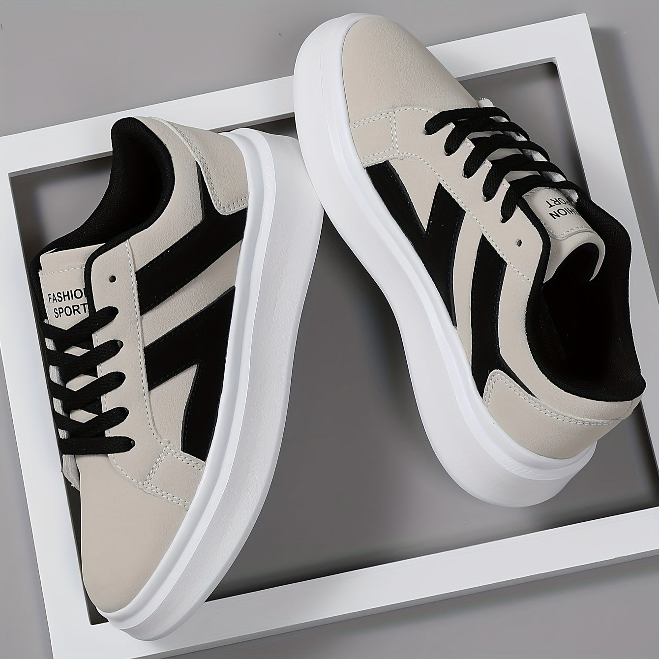 Męskie sneakersy streetstyle niskie urban platforma buty rekreacyjne