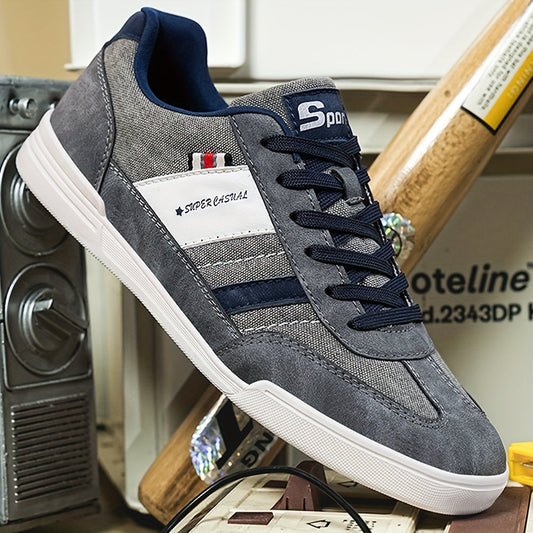 Sneaker uomo stile vintage super casual per tutti i giorni e tempo libero