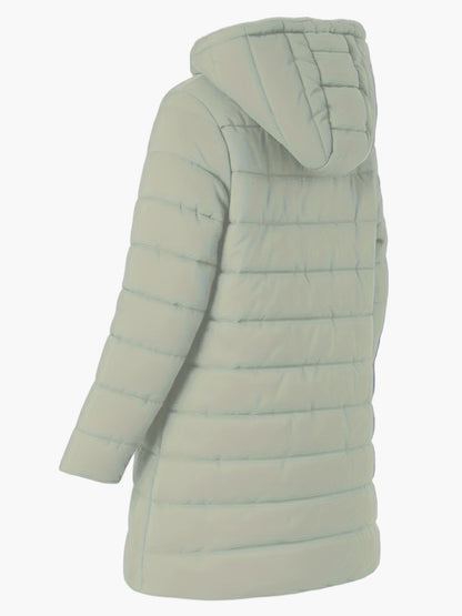 Cappotto imbottito invernale da donna con cappuccio – Elegante parka outdoor per giornate fredde