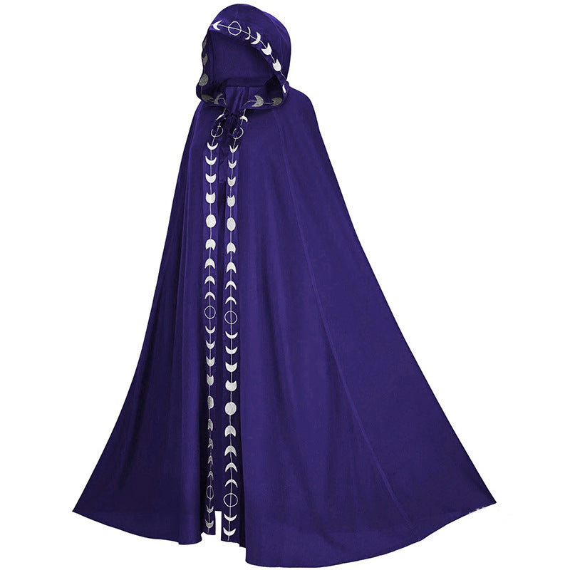Halloween Mantel met Kap voor Volwassenen – Mystieke Cosplay Mantel Unisex voor Feest & Kostuum