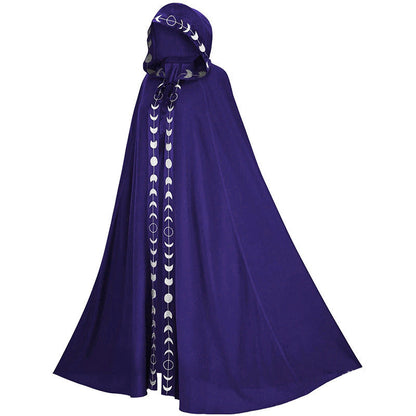 Halloween Mantel met Kap voor Volwassenen – Mystieke Cosplay Mantel Unisex voor Feest & Kostuum