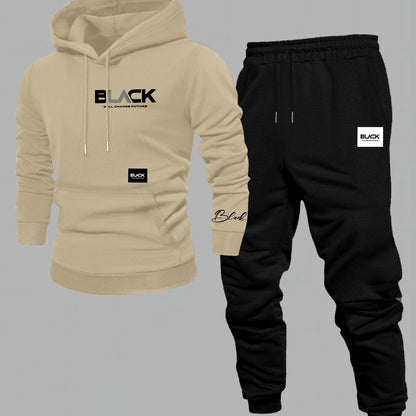 Chándal unisex con sudadera con capucha y pantalón de chándal, varios colores