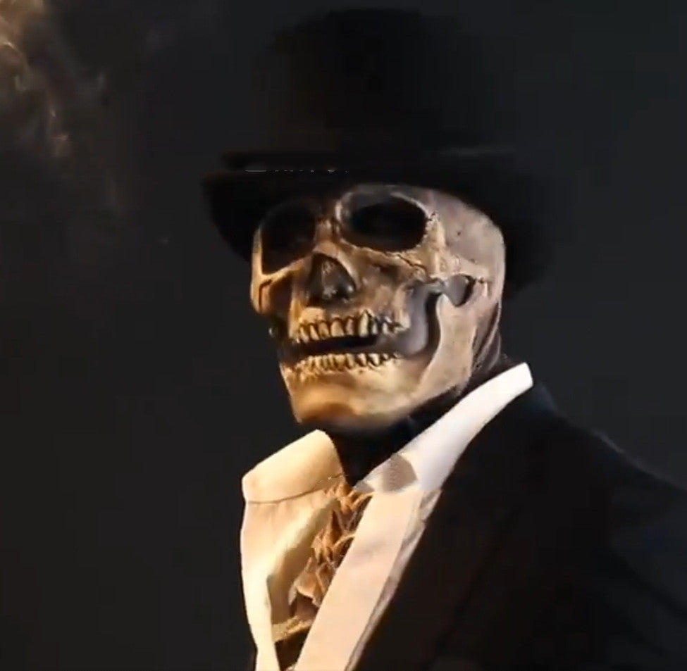 Halloween Skräckmask för vuxna – Skrämmande clownansiktsmask för kostym & dekoration