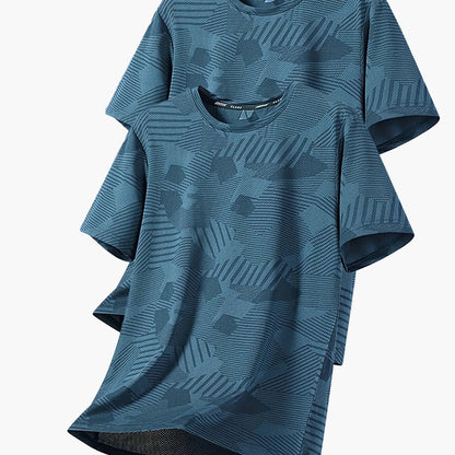 Herren Funktionsshirt Kurzarm – Atmungsaktiv & Lässig für Freizeit und Sport
