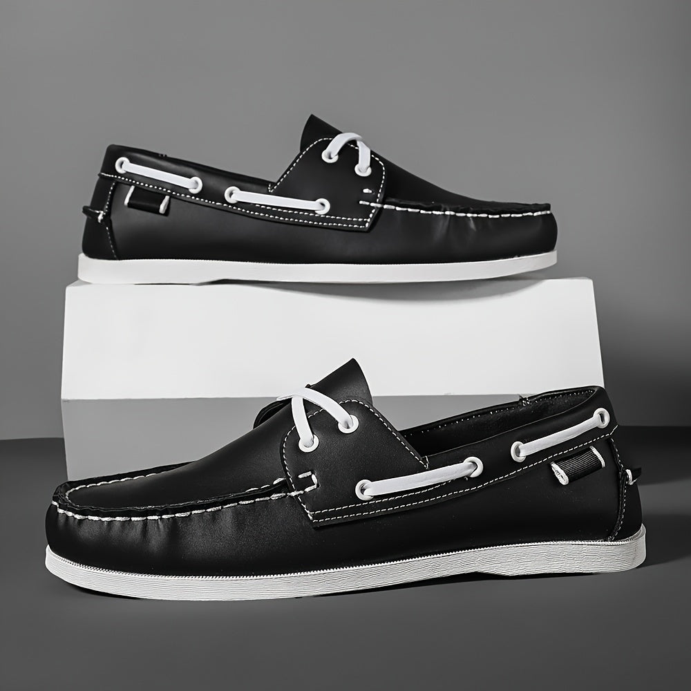 Męskie mokasyny żeglarskie na co dzień i do pracy – klasyczne mokasynowe mokasyny typu slip-on