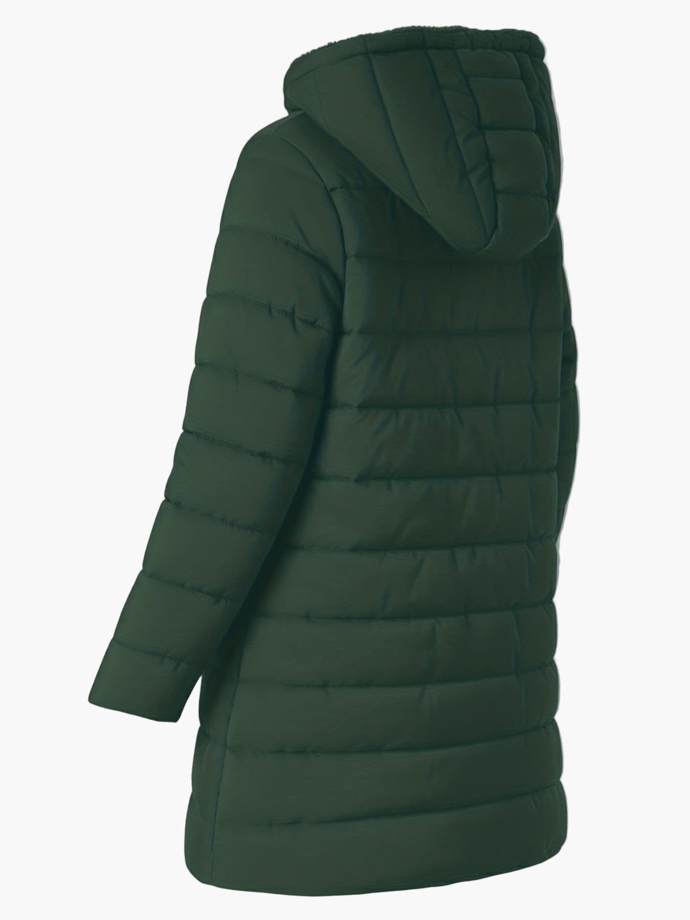 Cappotto imbottito invernale da donna con cappuccio – Elegante parka outdoor per giornate fredde