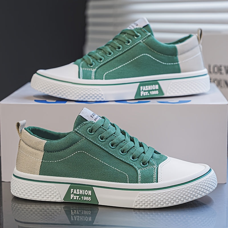 Męskie niskie sneakersy w stylu vintage street – na co dzień i na czas wolny
