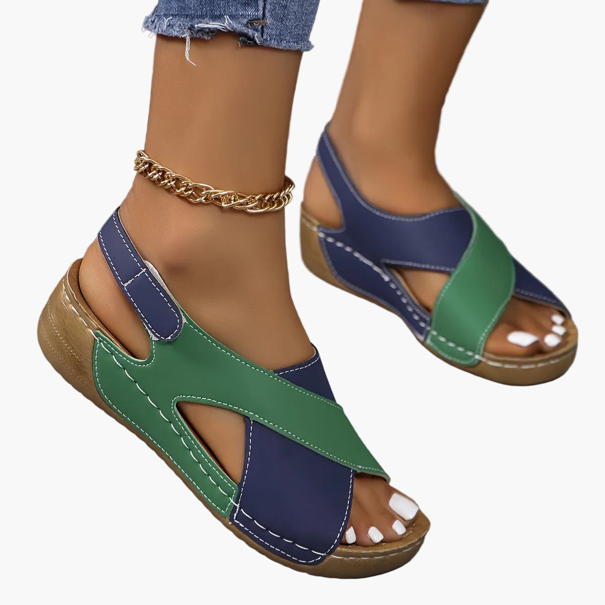 Dames comfortabele wandelsandalen met ergonomische zool – Modieus & comfortabel voor dagelijks gebruik en vrije tijd
