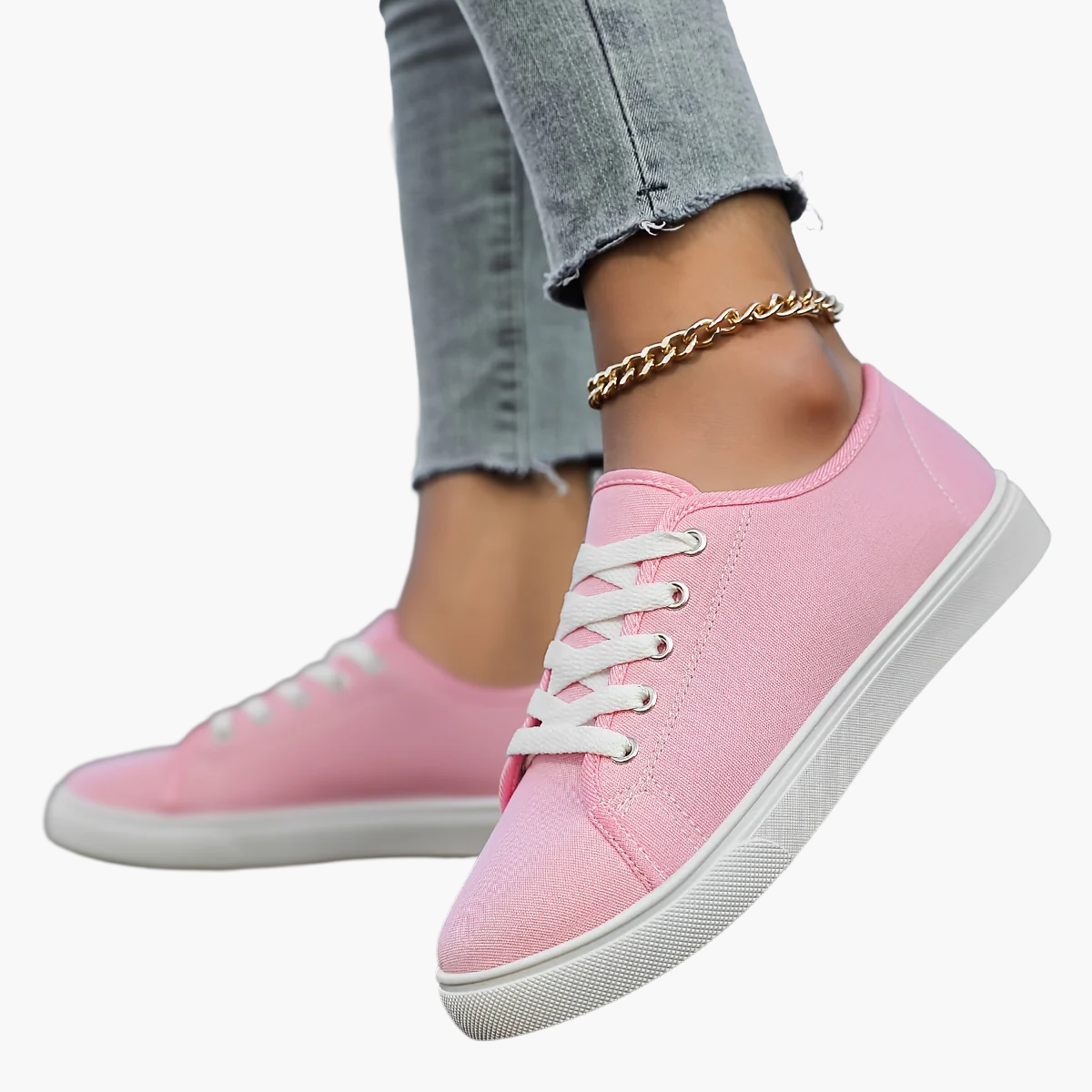 Sneaker da donna casual dal design low-top per tutti i giorni e il tempo libero