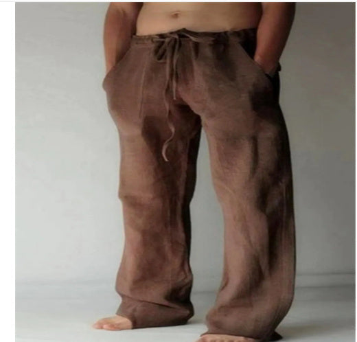 Pantalon de loisirs pour hommes style japonais – Jogging ample à jambe droite