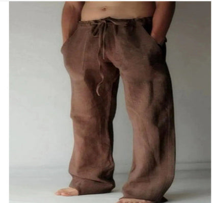 Pantalon de loisirs pour hommes style japonais – Jogging ample à jambe droite