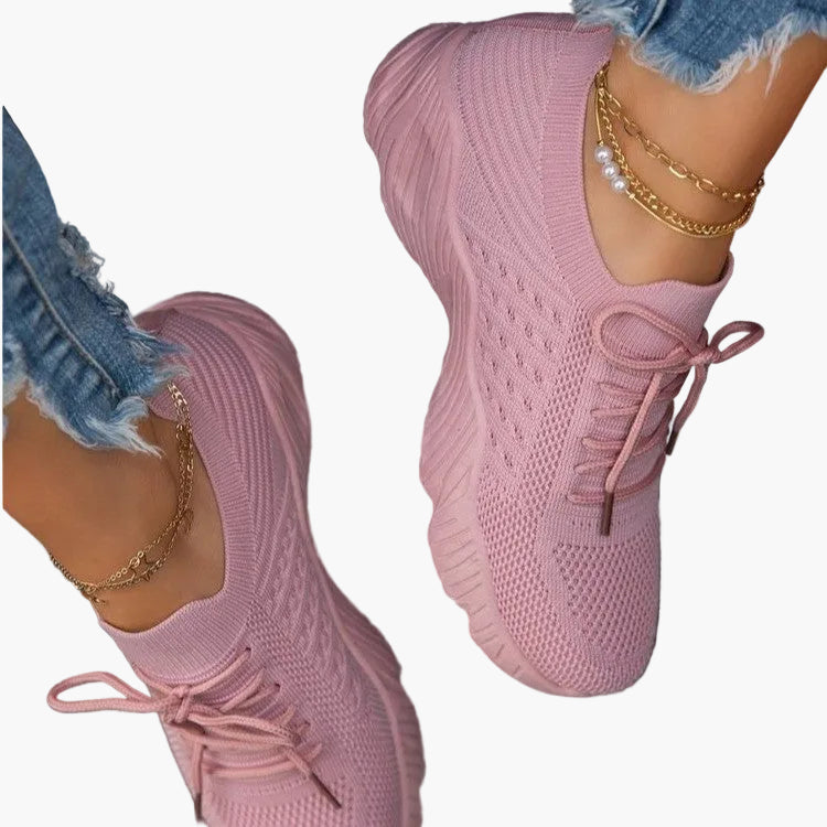 Damskie sneakersy, moda na co dzień, wygodne buty sportowe na co dzień i fitness