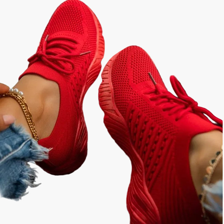 Damskie sneakersy, moda na co dzień, wygodne buty sportowe na co dzień i fitness