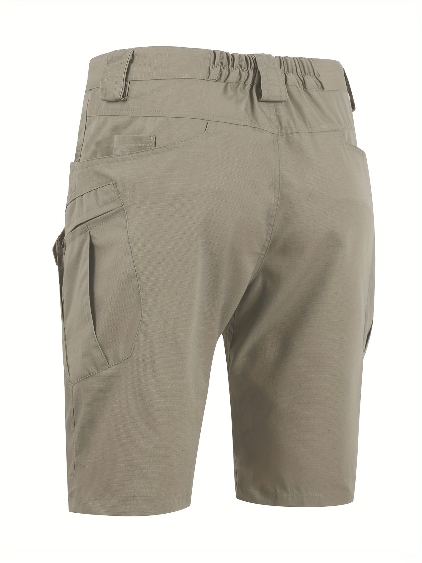 Pantaloncini funzionali da uomo per attività all'aperto con tasche e cintura – Pantaloni da trekking e tempo libero