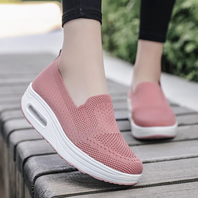 Damen Komfort-Slipper für Alltag und Beruf – Orthopädische, atmungsaktive Freizeitschuhe