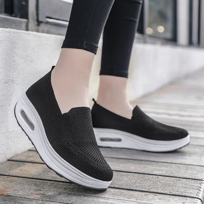 Damen Komfort-Slipper für Alltag und Beruf – Orthopädische, atmungsaktive Freizeitschuhe