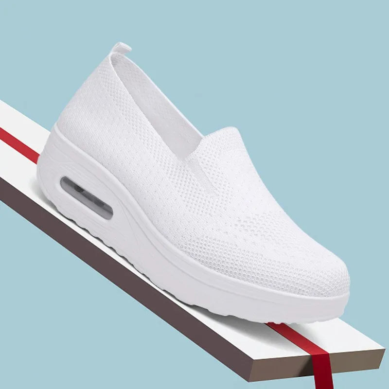 Damen Komfort-Slipper für Alltag und Beruf – Orthopädische, atmungsaktive Freizeitschuhe