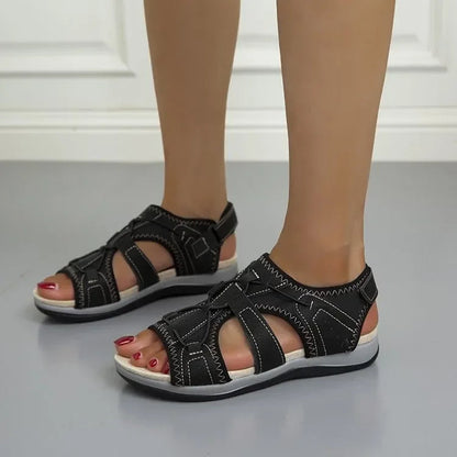 Sandales confort outdoor femme pour loisirs et promenades – Look sportif, maintien ergonomique