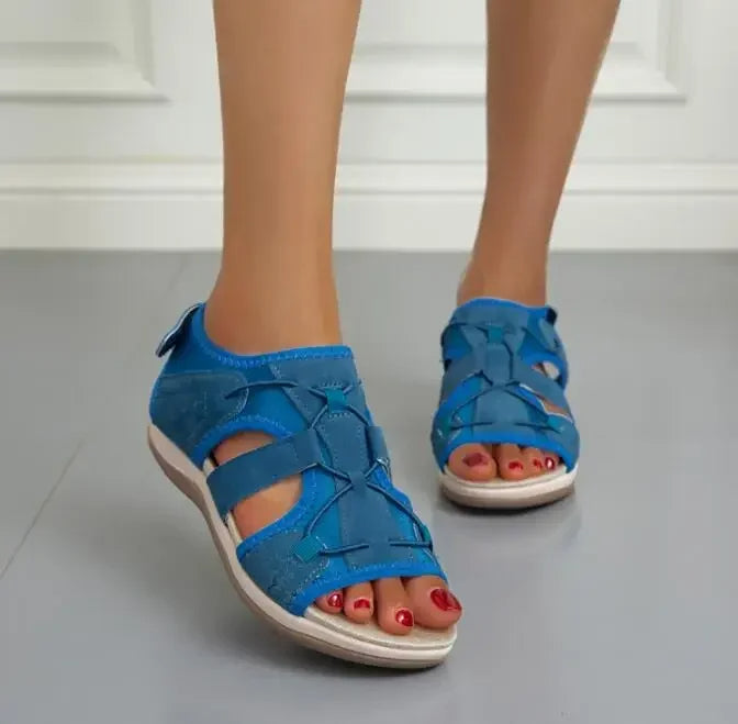 Sandales confort outdoor femme pour loisirs et promenades – Look sportif, maintien ergonomique