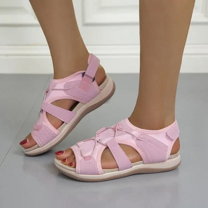 Sandales confort outdoor femme pour loisirs et promenades – Look sportif, maintien ergonomique