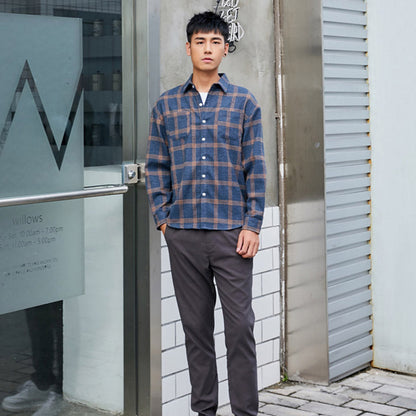 Camicia casual a quadri da uomo – Stile classico per tutti i giorni e ufficio