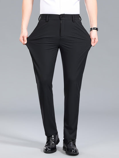 Pantaloni da uomo elasticizzati per business – Comodi pantaloni da completo per ufficio e uso quotidiano