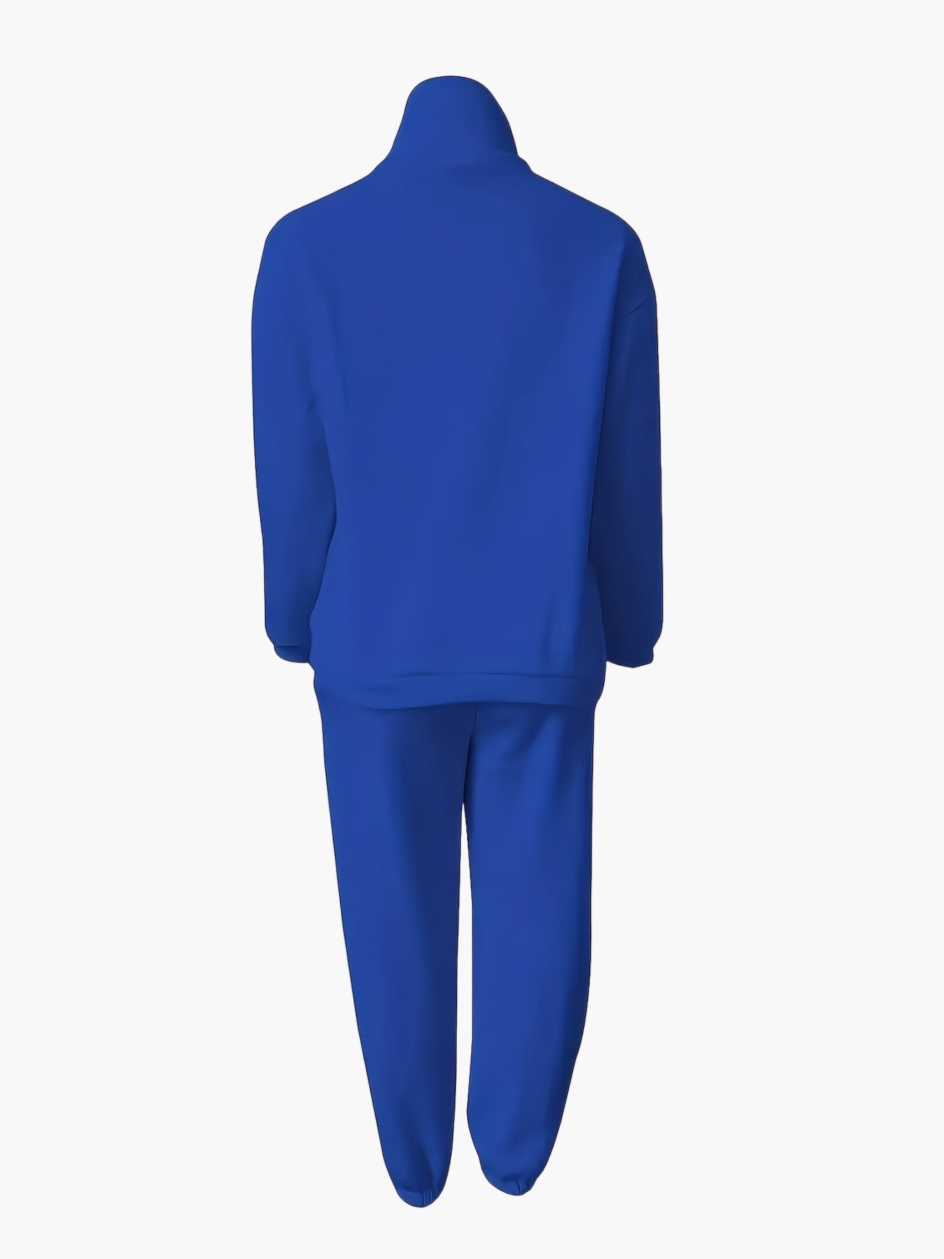 Felpa con Mezza Cerniera Donna Completo Tuta – Look Casual Moderno per Autunno e Inverno