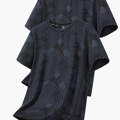 Herren Funktionsshirt Kurzarm – Atmungsaktiv & Lässig für Freizeit und Sport