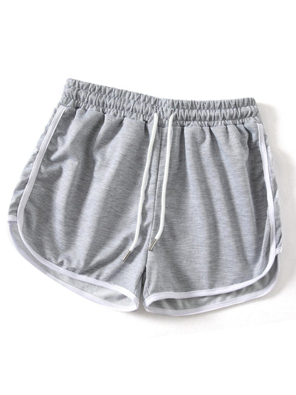 Pantalones cortos deportivos para mujer con cordón – Pantalones cómodos para fitness y tiempo libre para el verano