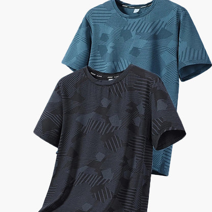Herren Funktionsshirt Kurzarm – Atmungsaktiv & Lässig für Freizeit und Sport