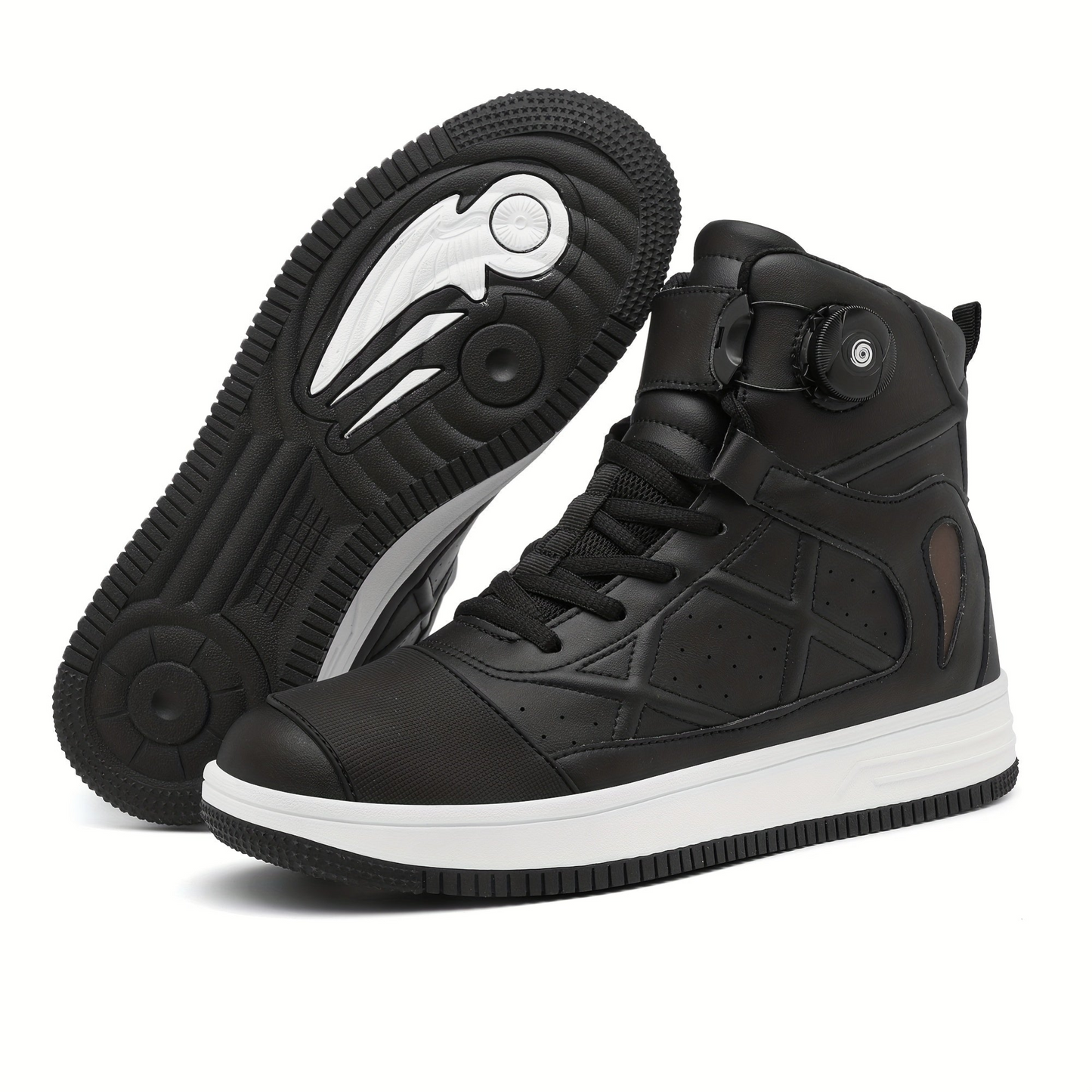 Zapatillas deportivas altas para hombre – sistema de cierre con dial