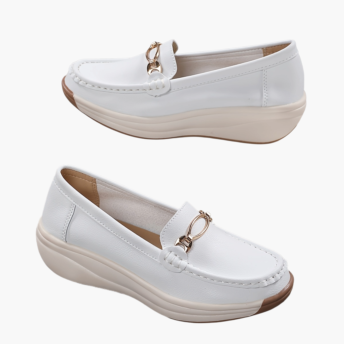 Damskie mokasyny slip-on Elegant – komfortowe buty casualowe z modnym designem