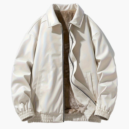 Bomber da uomo in stile street casual con cerniera – Ideale per tempo libero e tutti i giorni